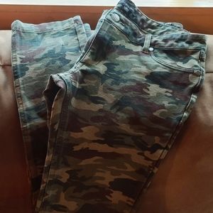 Girls Stretch, Camo, Skinny Jeans